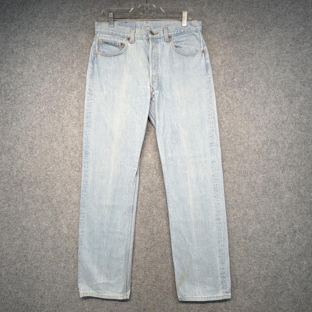 Vintage Levis 501 Made In USA Jeans Men's 34x32 (Fits 31x31) Denim 1988